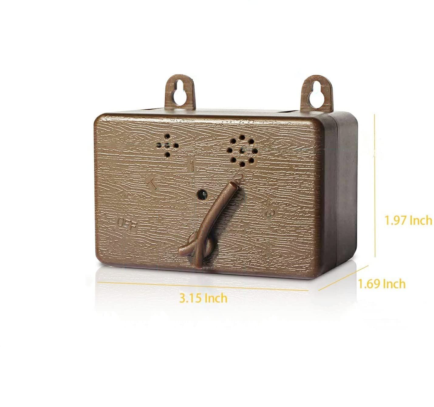 Anti Barking Device for Dogs, Sonic Bark Deterrents, 50 FT Ultrasonic Dog Barking Control Device, （Mocha Brown） - Image 5