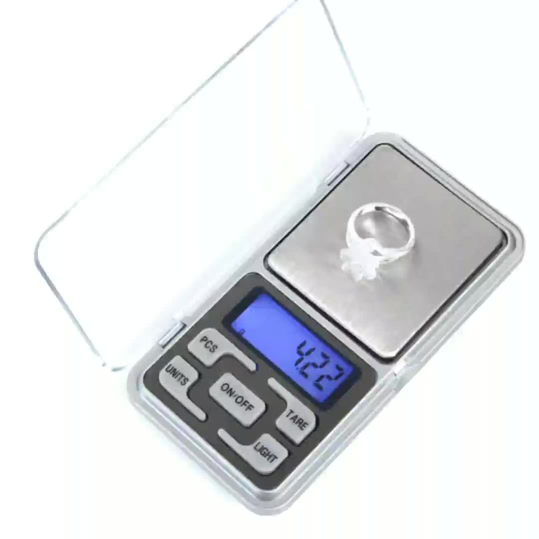 2pcs Digital Pocket Scale Portable, 200g/0.01g Mini Jewelry Scale,  Counting Small Digital Scale, Kitchen Scale Weight Grams , Food Scale with Tare Function g、oz、tl、ct、gn、 - Image 2