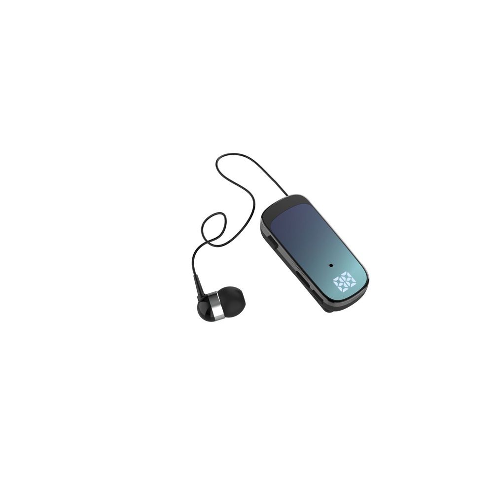 Retractable Wireless Headset Headphone Stereo Earphone V5.2 Noise Cancelling Mic Clip on Earpiece Comfortable HandsFree Headset 20Hrs Talking Time Sports Business Trucker Driver Earbud - Image 1