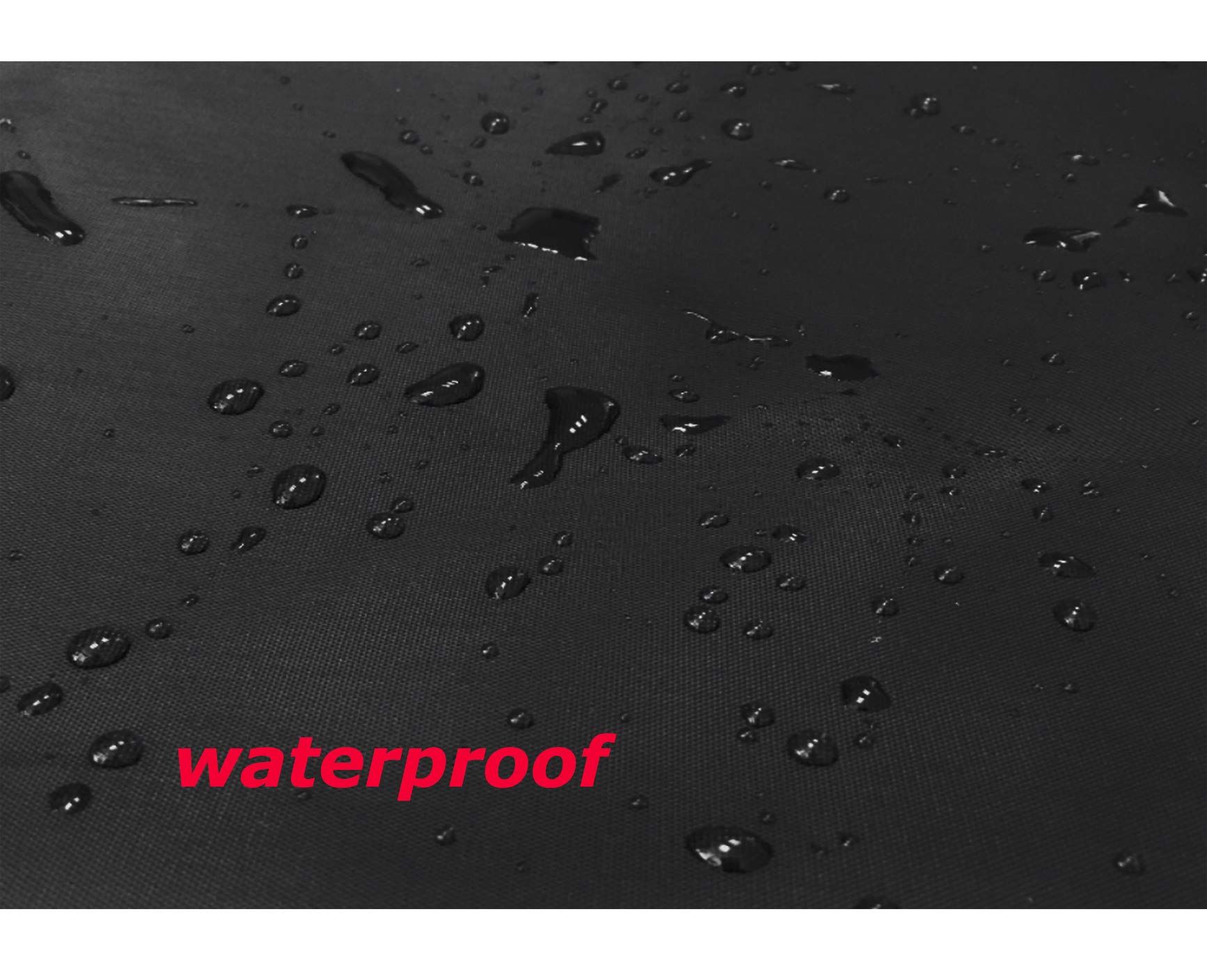 Fitness Equipment Cover - Protective Dustproof Waterproof & Water-Resistant Stationary Fabric for Indoor/Outdoor Use, （Black） - Image 4