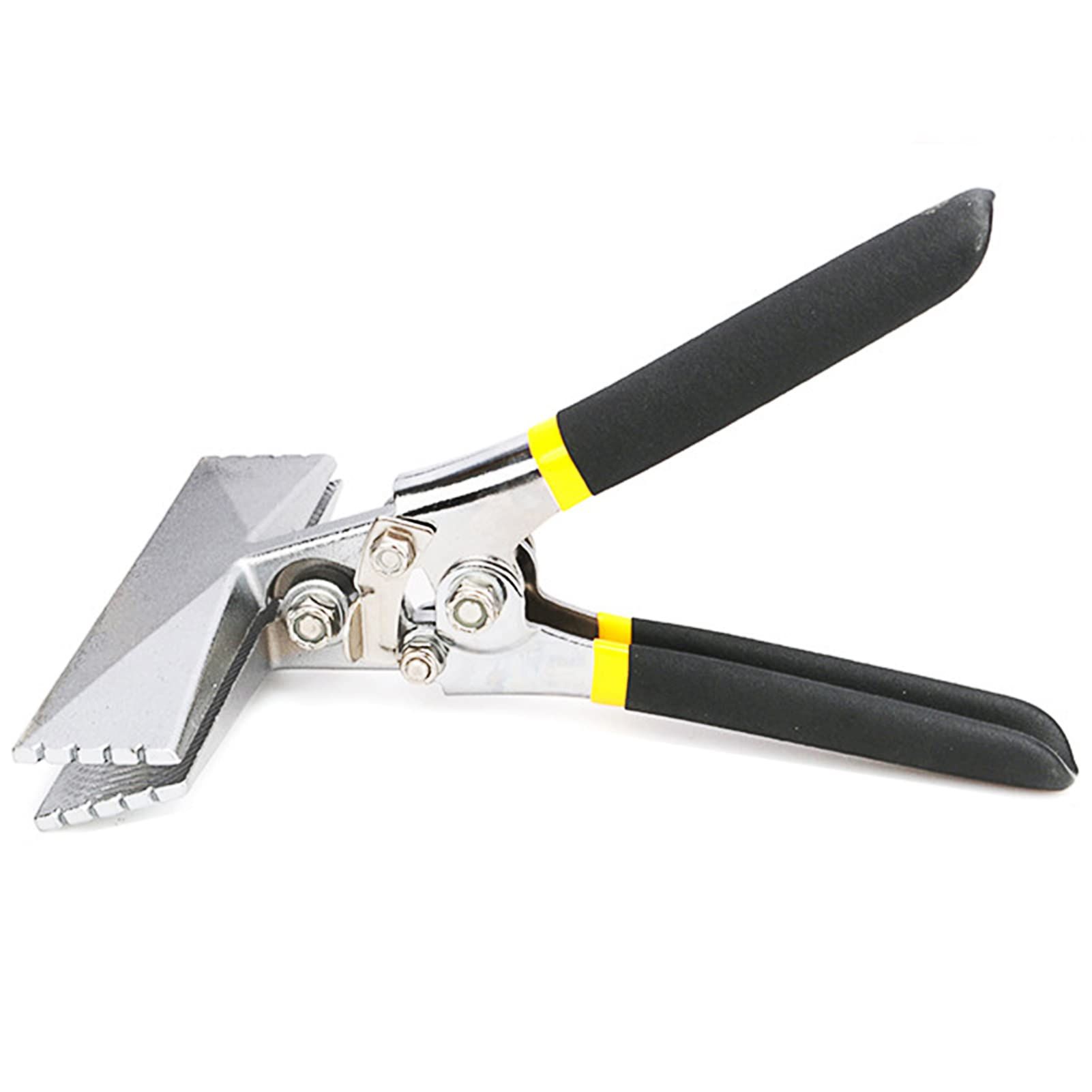 Hand Seamer Depth Markings Straight Jaw Sheet Metal Bender Tools for Bending and Flattening Sheet Metal with Double Dipped Cushion Handle（Straight style） - Image 1