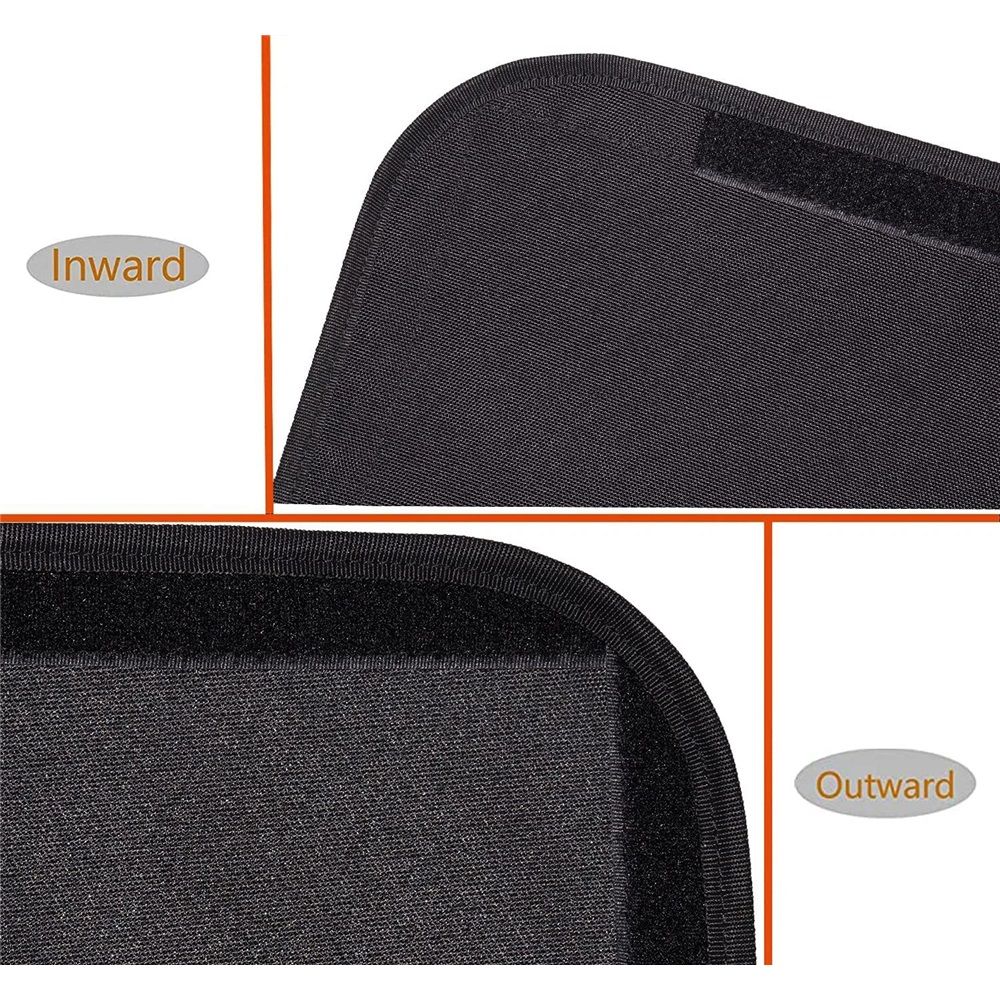 Door Window Shade Cover, RV Door Window Shade Cover,Sun Blackout Fabric for Camper Privacy Entrance - Image 4
