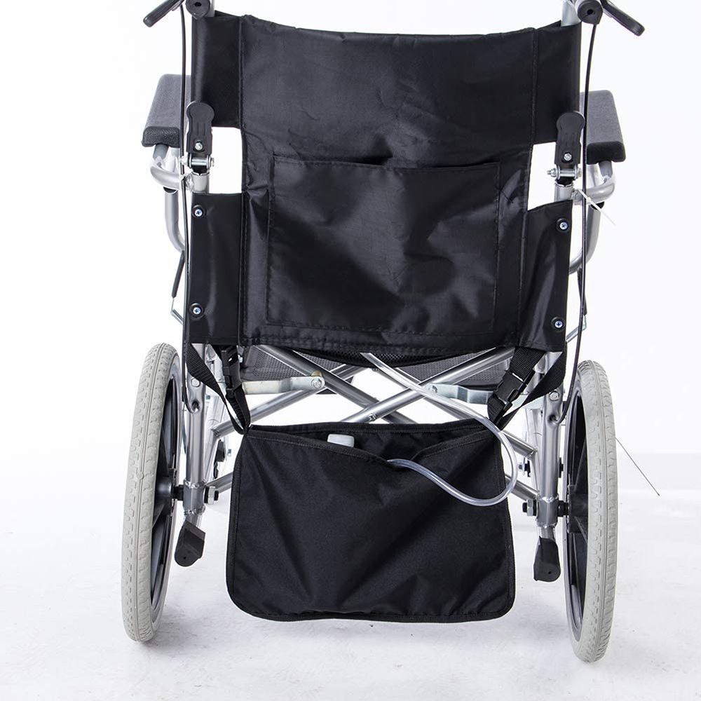 Catheter Bag Covers for Wheelchairs, Wheelchair Under Basket for Infusion Bag, Urine Urainage Bag Holder, A Dignified of Wheelchair Storage Bag, Wheelchair Urine Bag Holder (Black) - Image 3