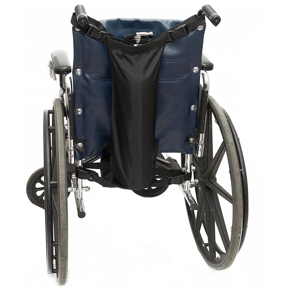 Oxygen Cylinder Bag for Wheelchairs with Buckles, Fits Any Wheelchair, Black (Fits Most Oxygen cylinders, oniy bag) - Image 5