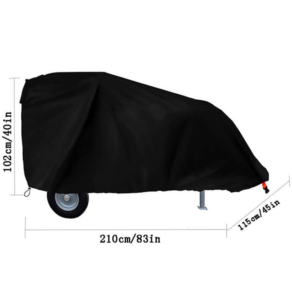 Log Splitter Cover Waterproof Heavy Duty Outdoor Shield, 210D Oxford Fabric, UV & Weather Resistant Wood Splitter Cover, 15-45 Ton(83
