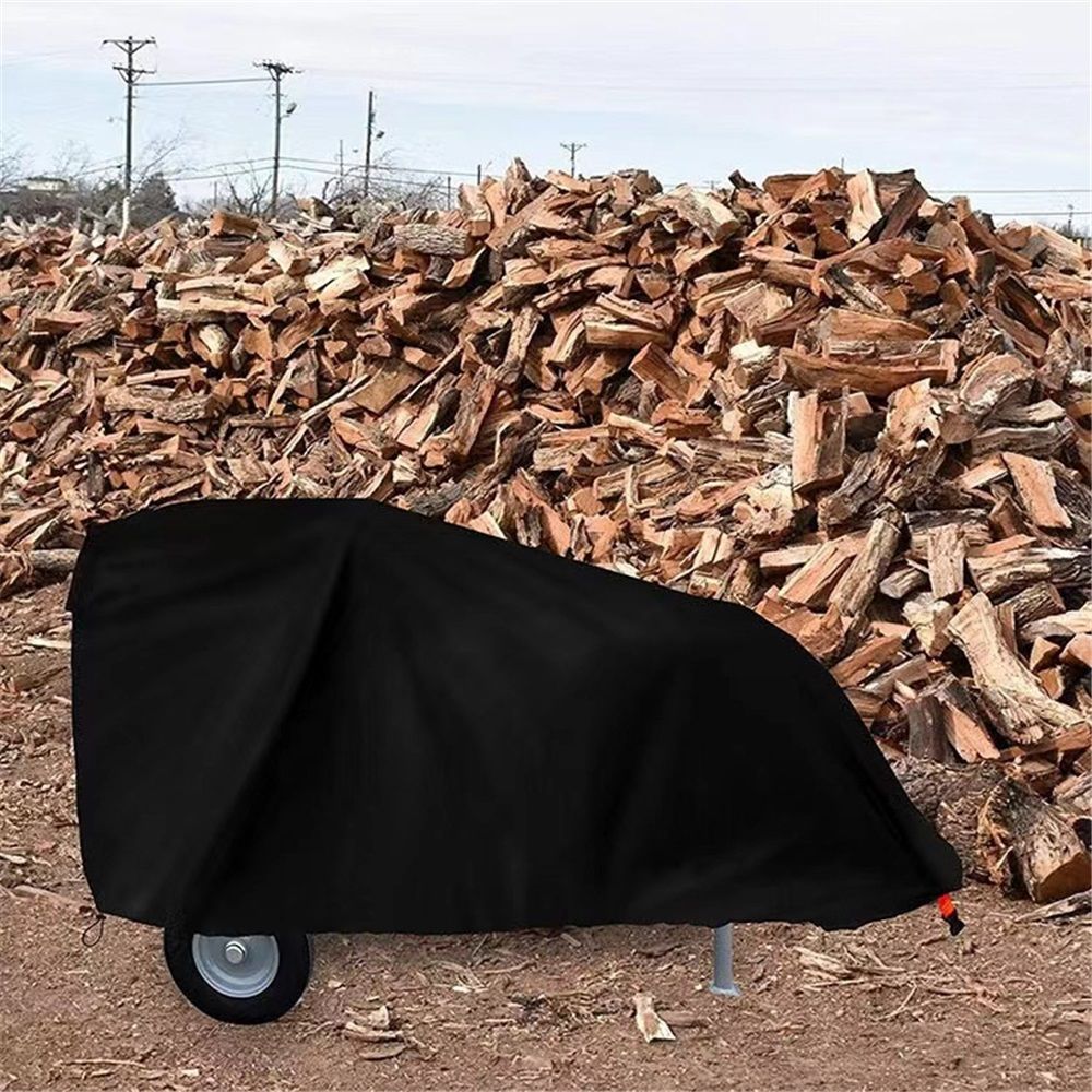 Log Splitter Cover Waterproof Heavy Duty Outdoor Shield, 210D Oxford Fabric, UV & Weather Resistant Wood Splitter Cover, 15-45 Ton(83