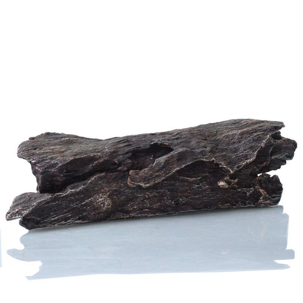 Reptile Hideout Tree Trunk Hollow Log Cork Bark for Lizard Bearded Dragon Snake Chameleon Hermit Crab Leopard Gecko Terrarium Habitat Decoration - Image 2