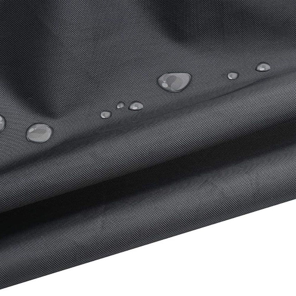 Upright Freezers Cover,Waterproof Outdoor Fridge Cover with Double Zipper for Compact Mini Freezer (210D：51*51*87cm,Black) - Image 3