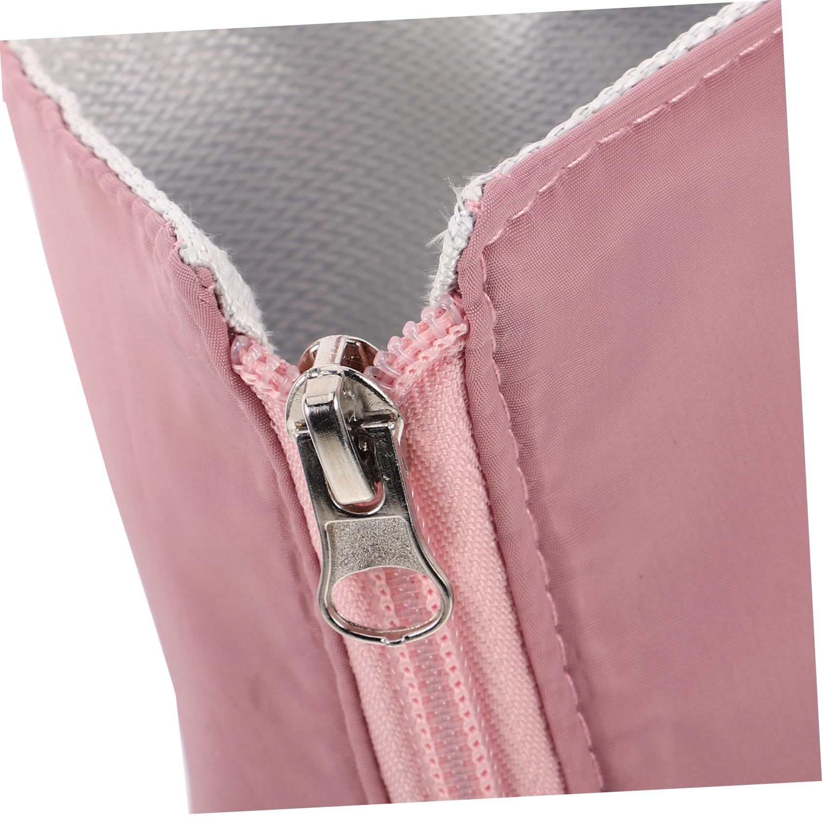 Hot Iron Holder & Mat, Heat Resistant Travel Bag for Curling Iron, Flat Iron - Hair Tool Organizer for Home, Travel (Pink) - Image 3