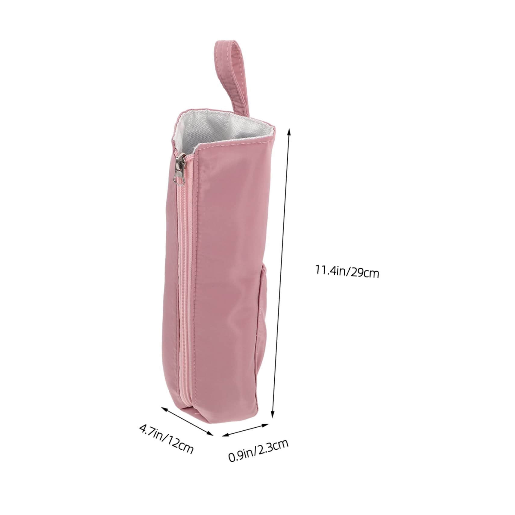 Hot Iron Holder & Mat, Heat Resistant Travel Bag for Curling Iron, Flat Iron - Hair Tool Organizer for Home, Travel (Pink) - Image 5