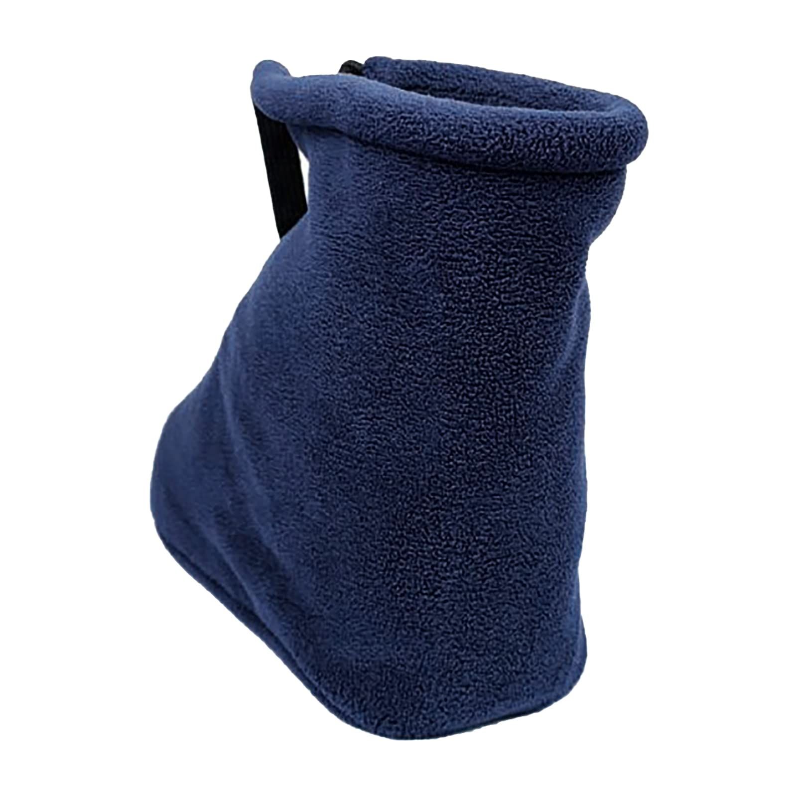 Winter Warm Cast Sock, Thick Fleece Foot Cast Cover - Below the Knee Toe Boot Cover, Protective and Washable Sleeve Wrap, Foot Warmer, (S)Winter Edition (White Plush) - Image 4
