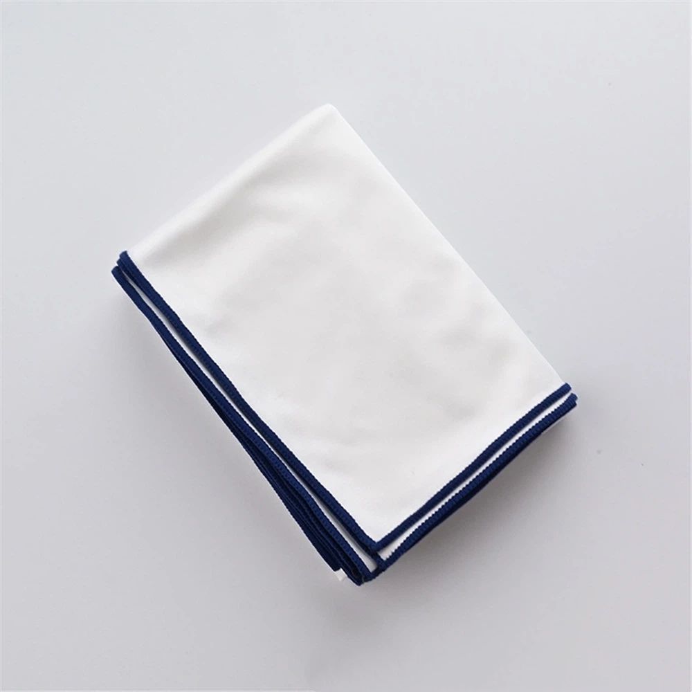 6 Pcs Wine Glass Polishing Cloths Large Microfiber Cleaning Cloths 25 x 20 Inch Lintless Towels for Drying Wine Glasses Cleaning Window Stemware Dishes Glassware (Burgundy, Blue, Green) - Image 3