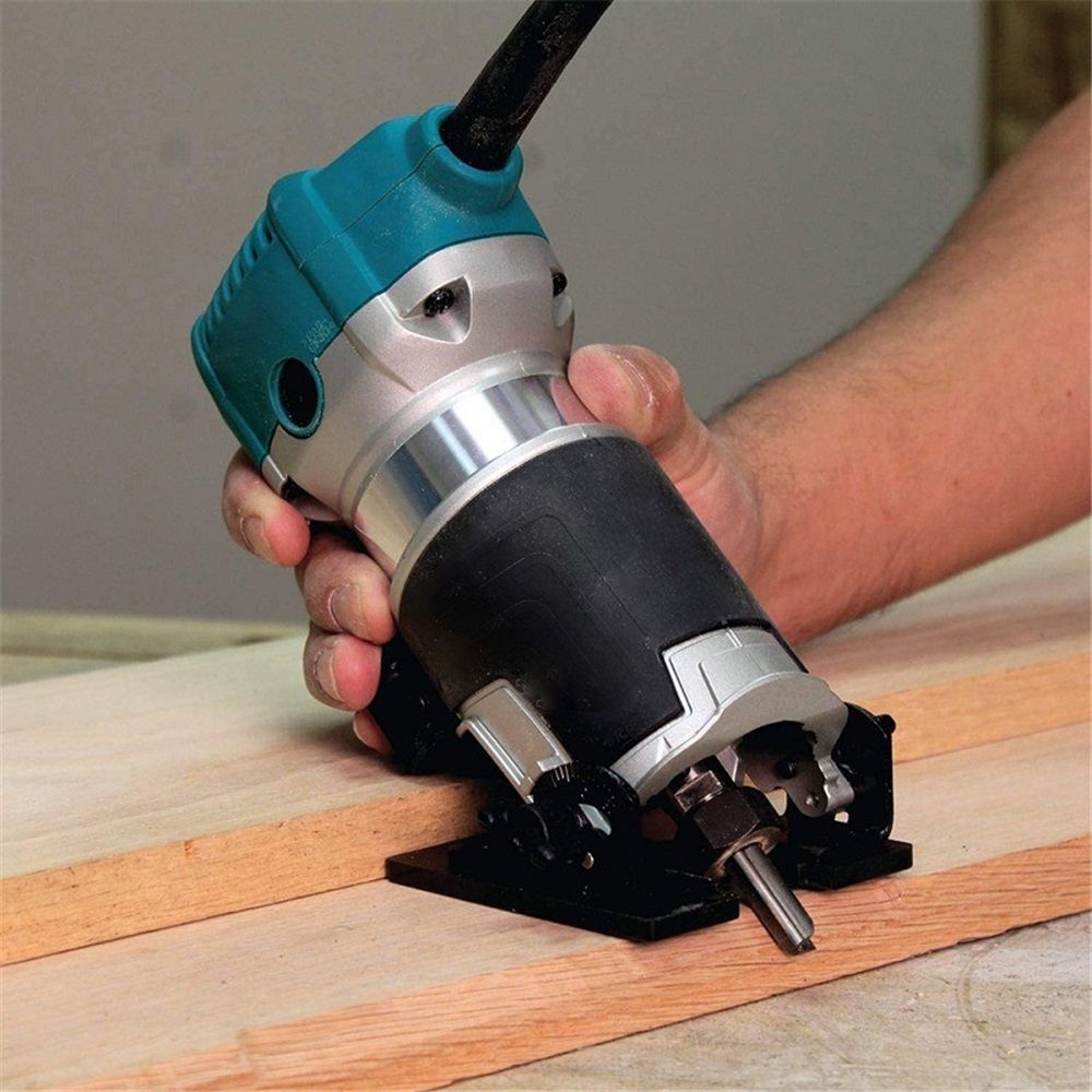3709 370 Compact Router Tilt Base 90*90mm  Angle Router Base Trimmer Protective Base Woodworking Accessories for Groove Cutting Jig Templates - Image 4