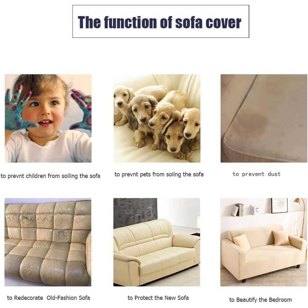 2 Pack Thick Velvet Stretch Armrest Covers for Chairs and Sofas - Non Slip, Grey Stretch Armrest Covers for Chairs and Sofas Couch Arm Covers for Sofa - Image 5