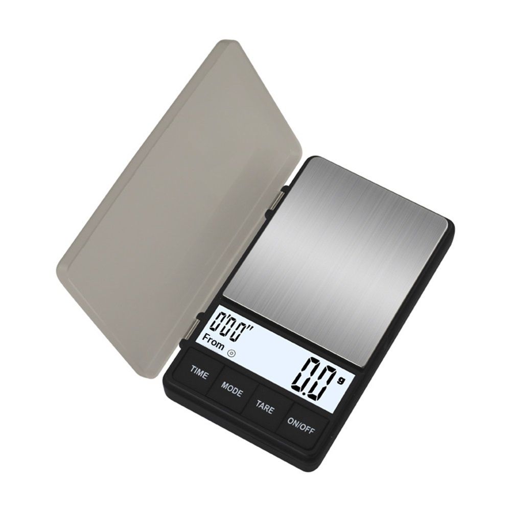 Espresso Scale with Timer 1000g/0.1g Drip Coffee Scale, Small and Handy Barista Scale, Brew Drip Tray Coffee Scale,  Convenient Digital Pocket Scale - Image 1