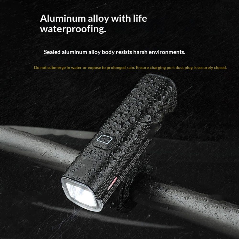 Smart Bike Light, Rechargeable Waterproof Cycling Front Light for Road Urban Mountain Biking Night Riding - Image 4