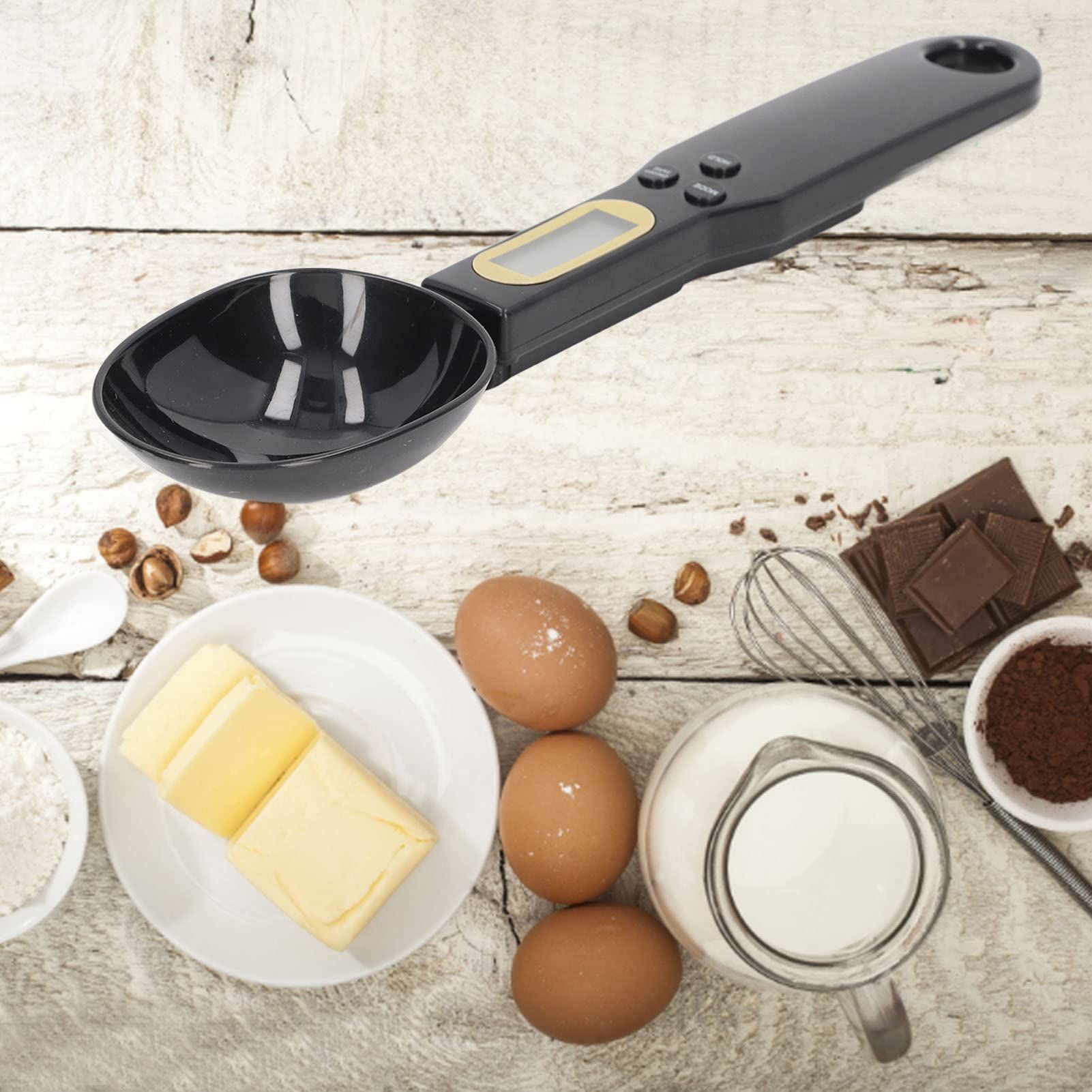 Digital Measuring Spoon, Electronic Adjustable Measuring Spoon Scale 500g / 0.1g High Precision for Kitchen Gadgets Daily Meals Pet/Dog Food Measuring Scoop - Image 3