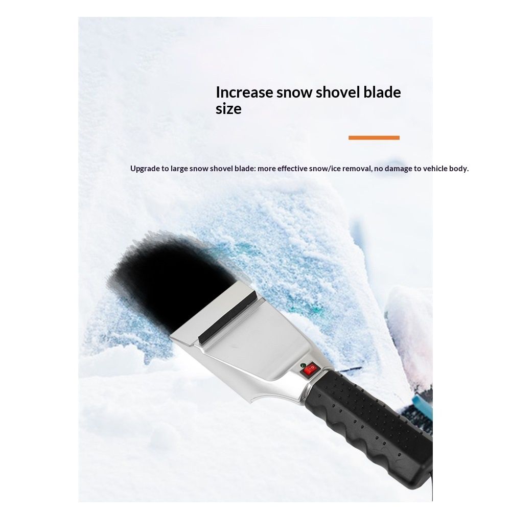 Heated Snow Ice Scraper 12V Electric Auto Windshield Ice Scrapers Electric Window Mirror Covers Side Mirror Protective Covers for Most Cars Trucks SUV - Image 4
