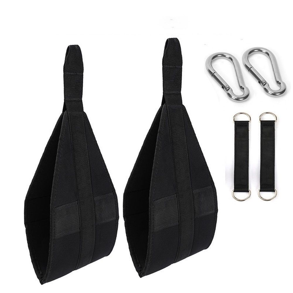 Hanging Ab Straps for Pull Up Bar: Gym Ab Sling Straps for Arm Pull up Workout Support for Training Knee and Leg Raises - Image 1