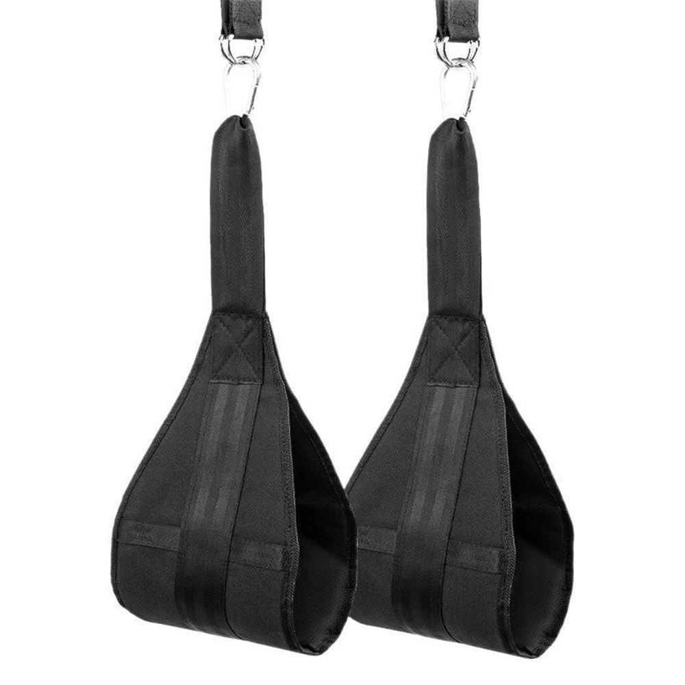 Hanging Ab Straps for Pull Up Bar: Gym Ab Sling Straps for Arm Pull up Workout Support for Training Knee and Leg Raises - Image 2