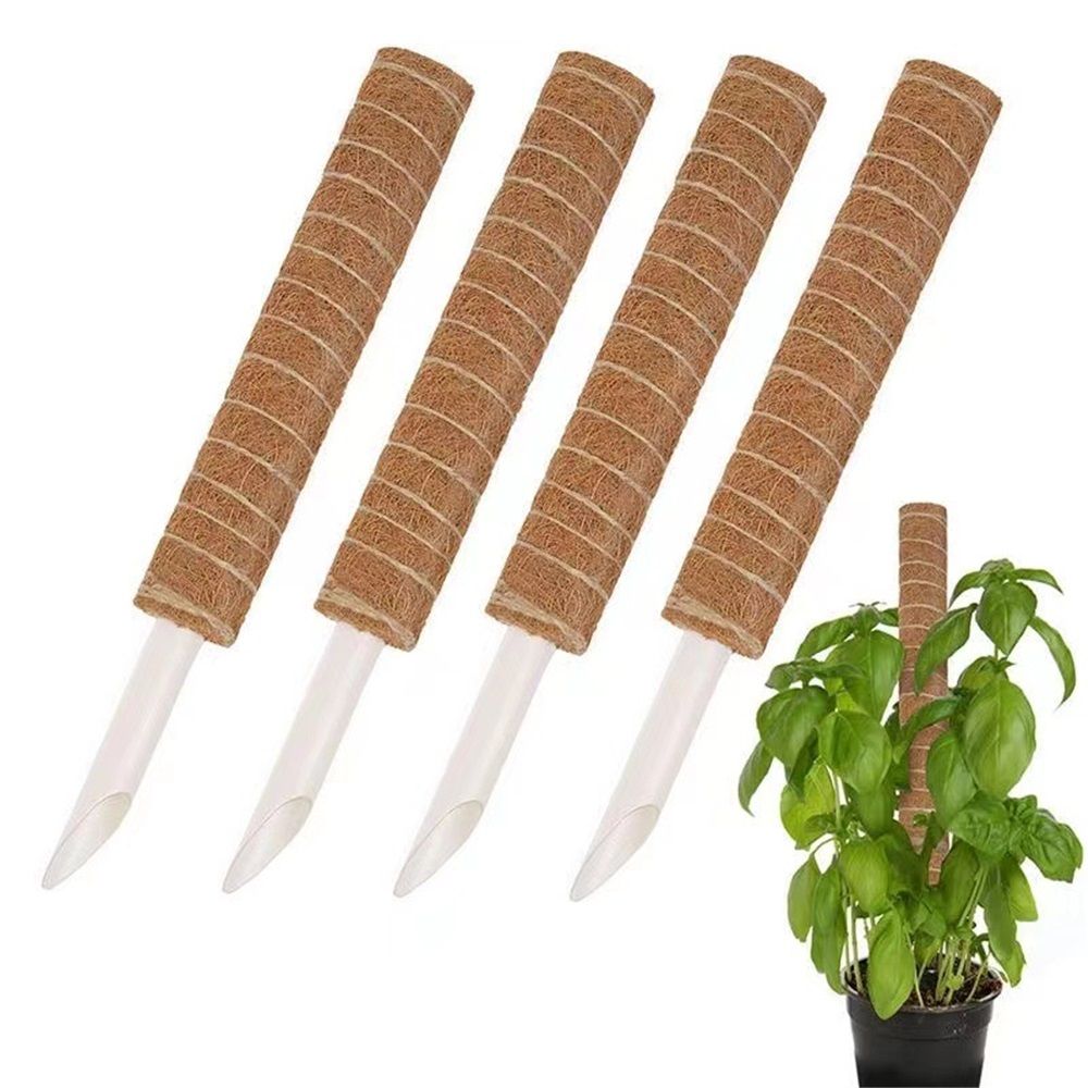 4 Pack  Moss Poles, Stackable Moss Pole for Plants , 35cm Tall Moss Poles for Climbing Plants Indoor, Plant Support Stakes Stand for Potted Plants, - Image 2