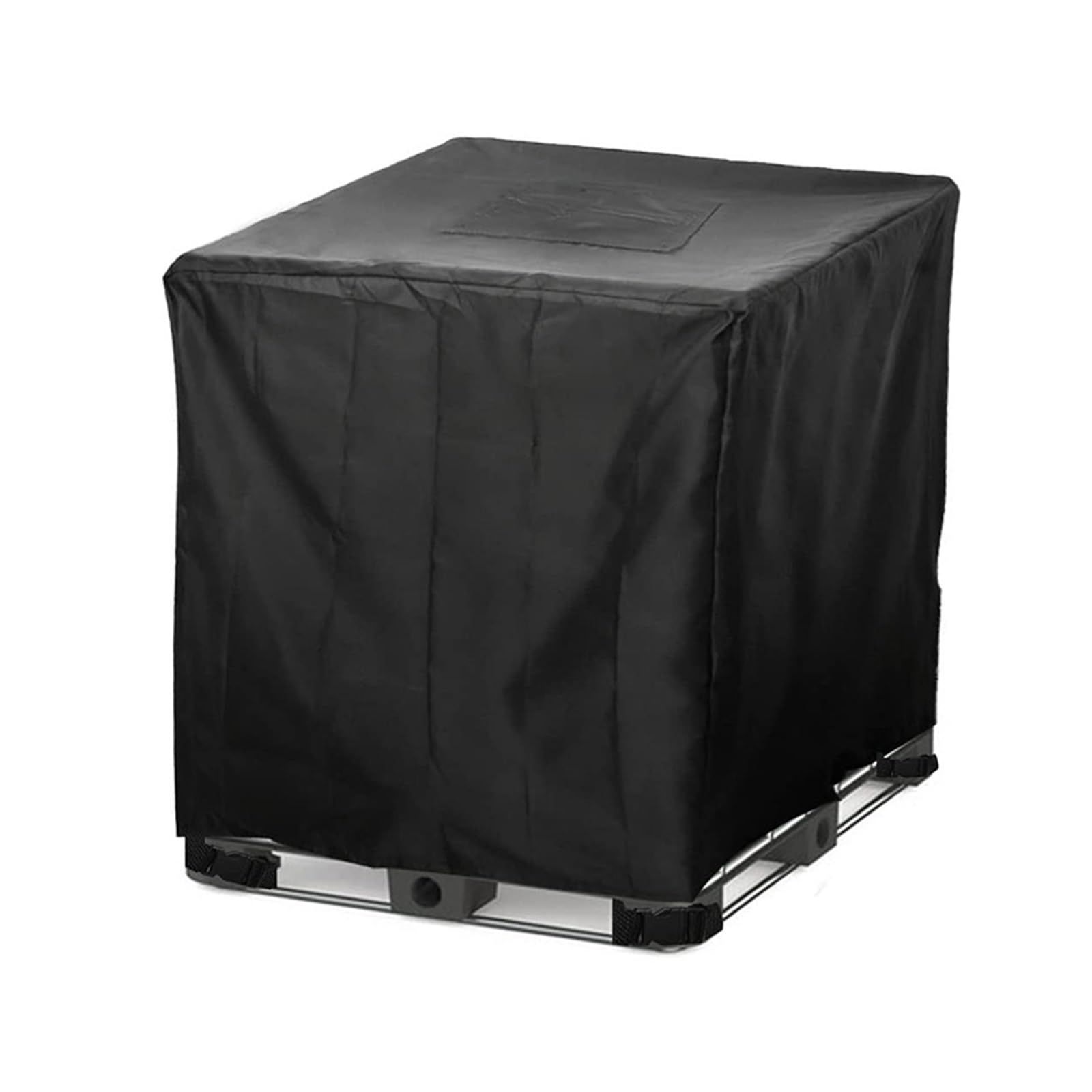 Zipper Tote Cover Barlic for 210D Outdoor Water Tank Protective Cover, Oxford Fabric Protective Cover, Rain/Snow/UV Protection(Black) - Image 1