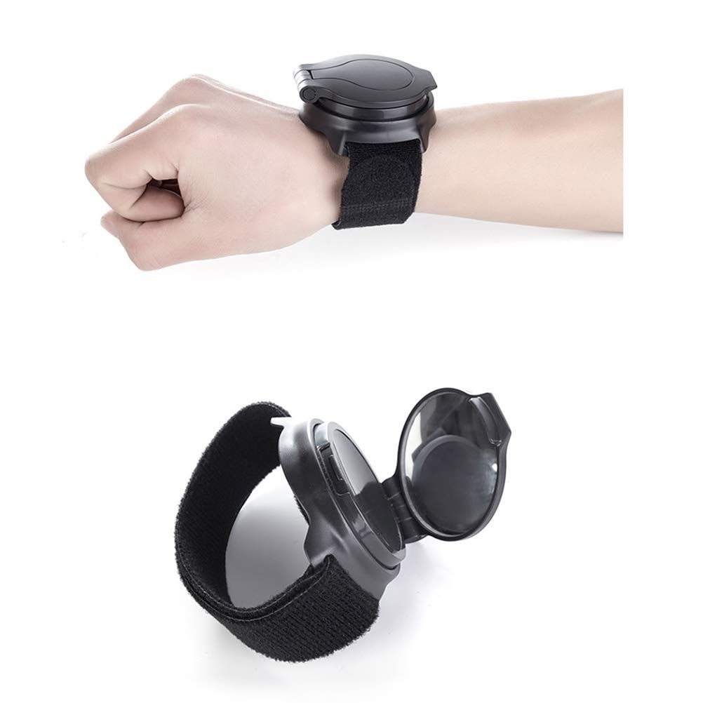 2pcs Bike Mirrors Cycling Rear View Mirror Adjustable Wrist Band Mirror Bicycle Wristband Rear View Mirror - Image 3