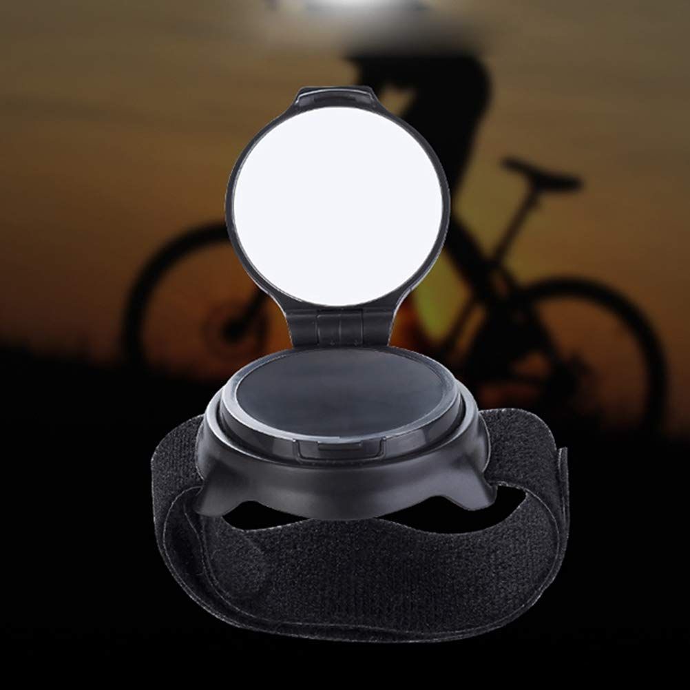 2pcs Bike Mirrors Cycling Rear View Mirror Adjustable Wrist Band Mirror Bicycle Wristband Rear View Mirror - Image 4