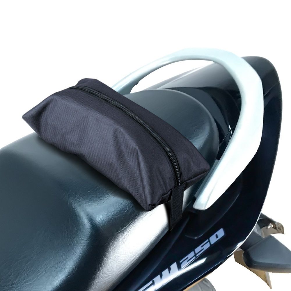 Motorcycle Helmet Bag Helmet Storage Bag with Combination Lock Waterproof Lightweight Durable polyester Helmet Bag for Motorcycle Riding Bicycle,Black - Image 2