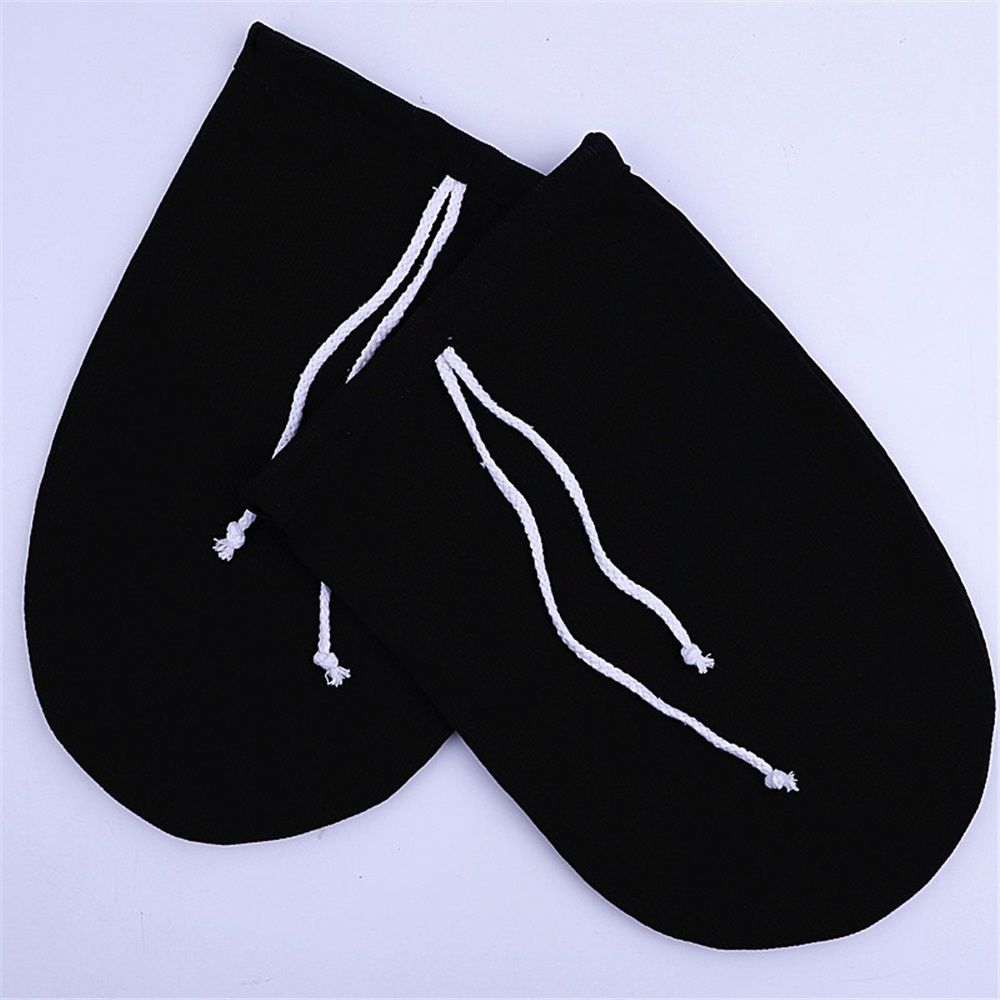 4 Pcs Cast Sock for Leg Foot Cover Below Knee Sleeve Adjustable Drawstring Cast Wound Protector for Men Women Foot Leg Ankle(14.5 x 9.84 In,Black，2 pairs) - Image 1