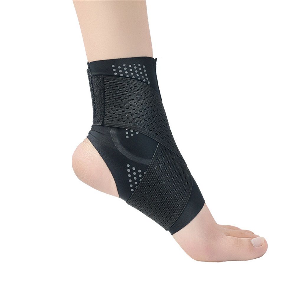 1 Pair Adjustable Compression Ankle Brace for Sprained Ankle, Strong Support & Breathable Ankle Support for Injury Recovery, Joint Pain, Swelling, Man & Women（L (sizes 39-43)） - Image 1