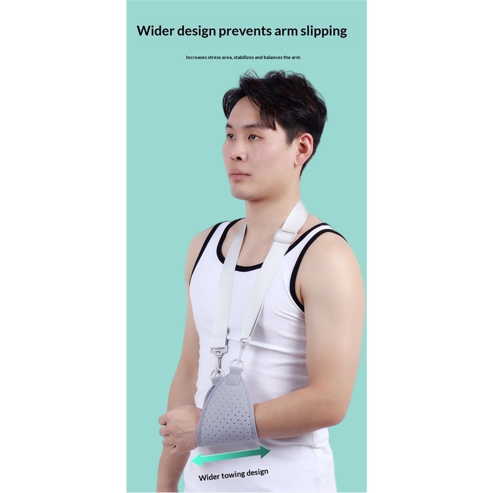 Wrist Brace with Arm Sling Adult Wrist Support Brace Belt Youth Hand Immobilizer Children Night Support to Aid Sprains Strains Tendonitis Carpal Tunnel - Image 4
