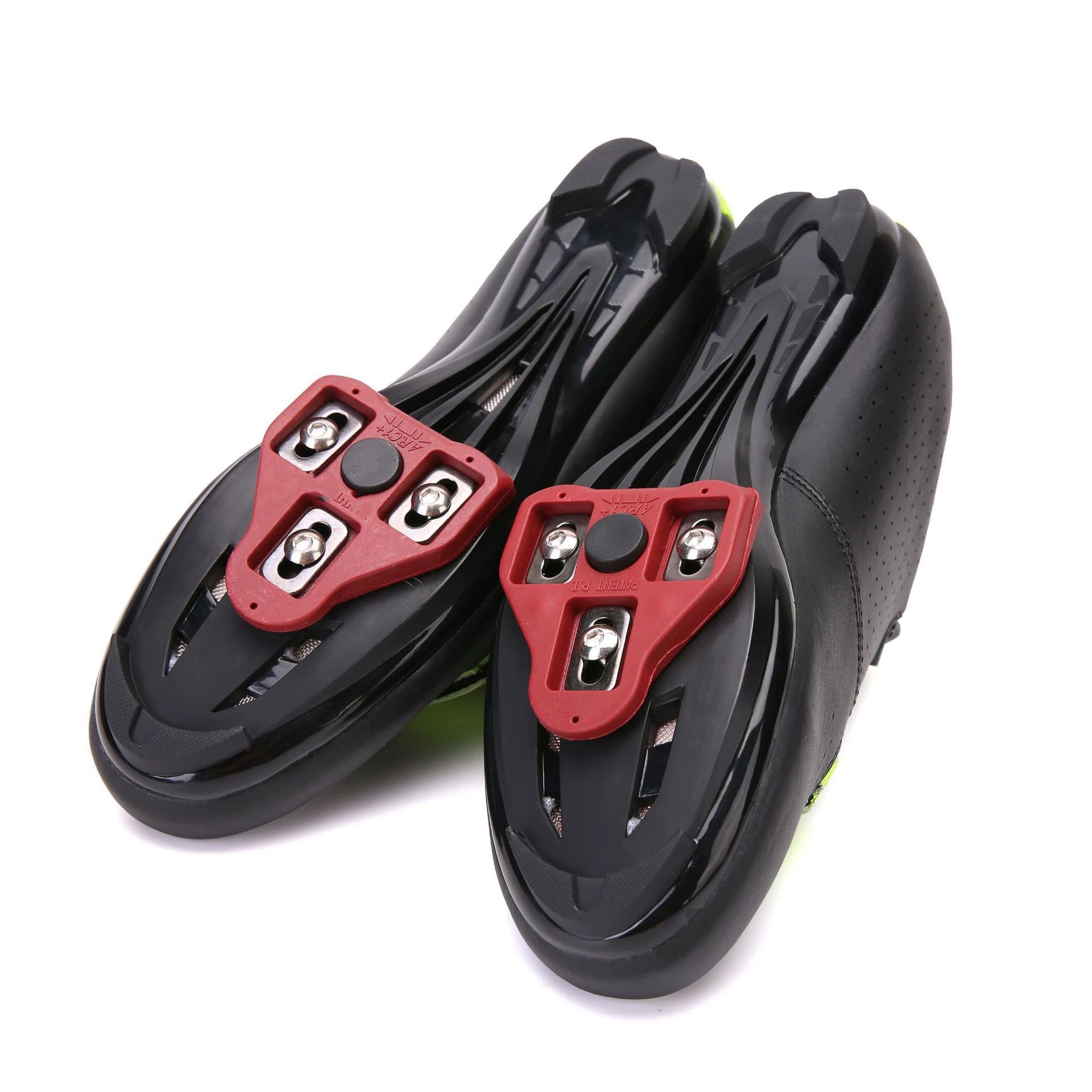 Bike Cleats – (Pair) Replacement 3Cleat Set for 3 Bolt Bicycle Pedals, Durable Red Cleats for Road and Indoor Cycling Shoes（Excluding shoes） - Image 4
