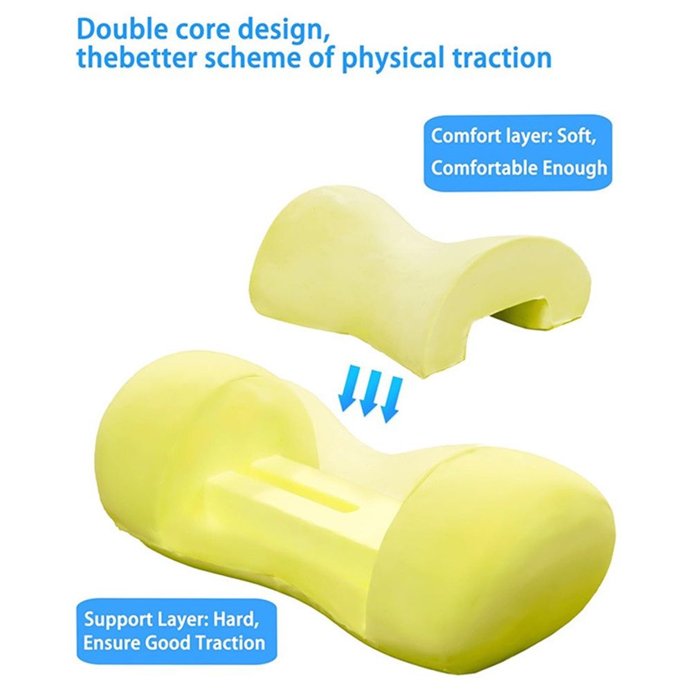 Small Neck Roll Pillow,Say Goodbye to Neck Pain, Cervical Memory Foam Pillow for Tension Muscle Relief, Contour Support, Shoulder Pain Relaxer - Image 4
