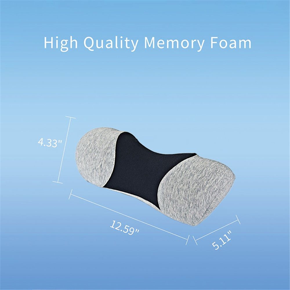 Small Neck Roll Pillow,Say Goodbye to Neck Pain, Cervical Memory Foam Pillow for Tension Muscle Relief, Contour Support, Shoulder Pain Relaxer - Image 5
