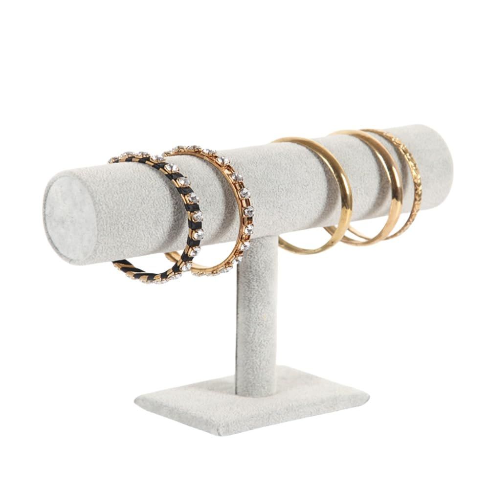 2 pack Covered Wood Jewelry Display, Jewelry Stand, Bracelet Holder Display, Watch Stand, Bracelet Stand,（ oniy 2 box） - Image 2