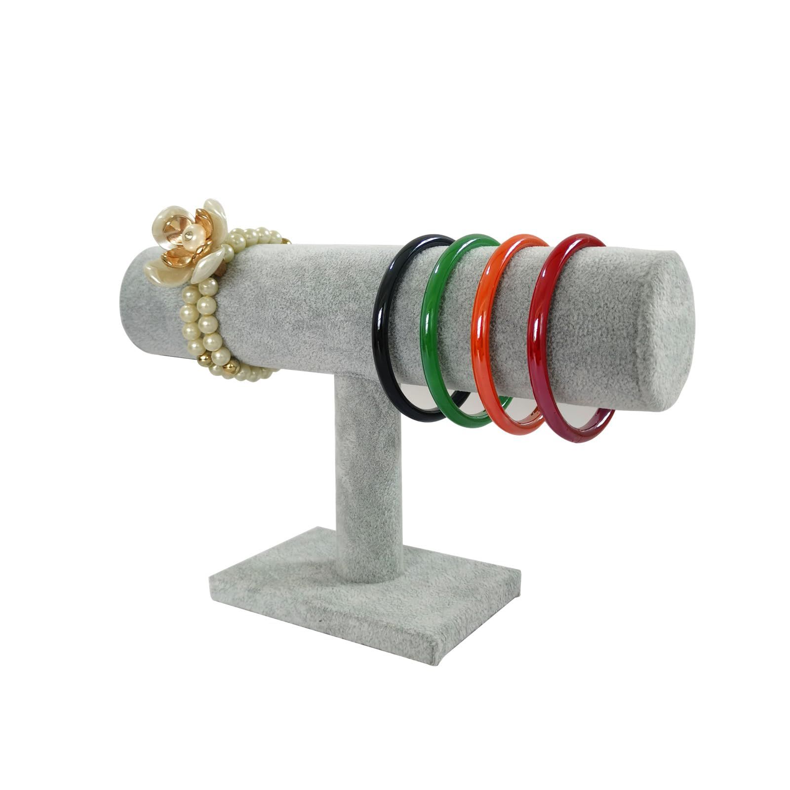 2 pack Covered Wood Jewelry Display, Jewelry Stand, Bracelet Holder Display, Watch Stand, Bracelet Stand,（ oniy 2 box） - Image 4