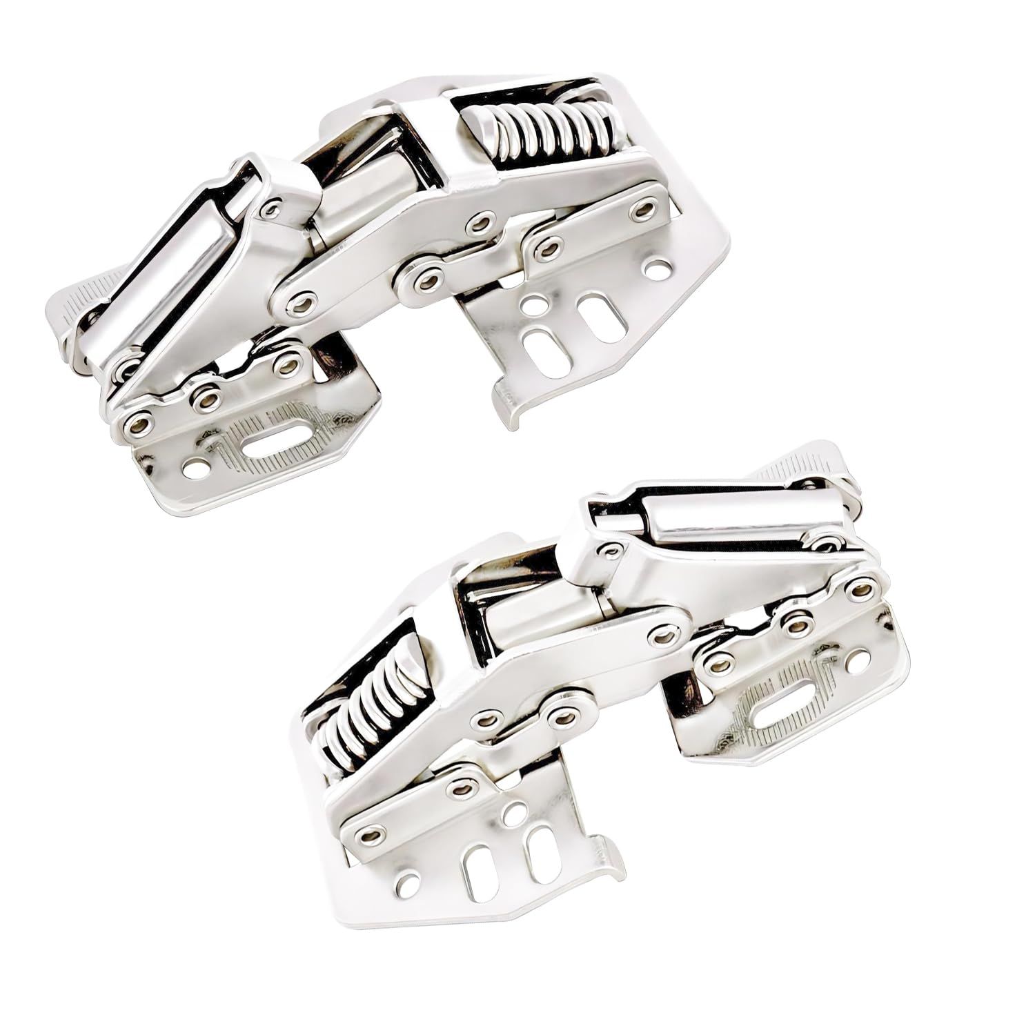 2 PCS Cabinet Hinges Heavy Duty Lid Stay Hinges, Soft Close Lid Hinge, Furniture Door Lift Stay Support Hinge - Image 1