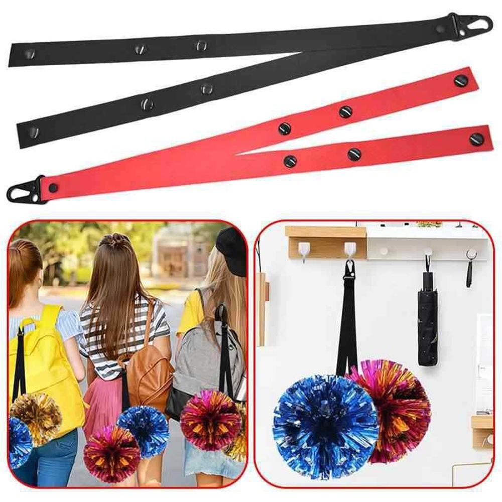 12 Pcs Holder for Cheerleading Accessories for Cheerleader Adjustable Backpack Straps Holder Cheerleader Cheerleading Gifts for Girls - Image 2