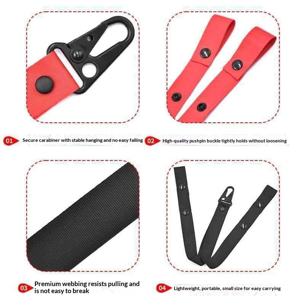 12 Pcs Holder for Cheerleading Accessories for Cheerleader Adjustable Backpack Straps Holder Cheerleader Cheerleading Gifts for Girls - Image 5