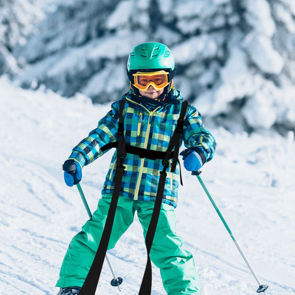 Kids Ski Snowboard Training Harness Toddler Skiing Harness with Removable Leash Speed Control Teaching for Beginners - Image 2