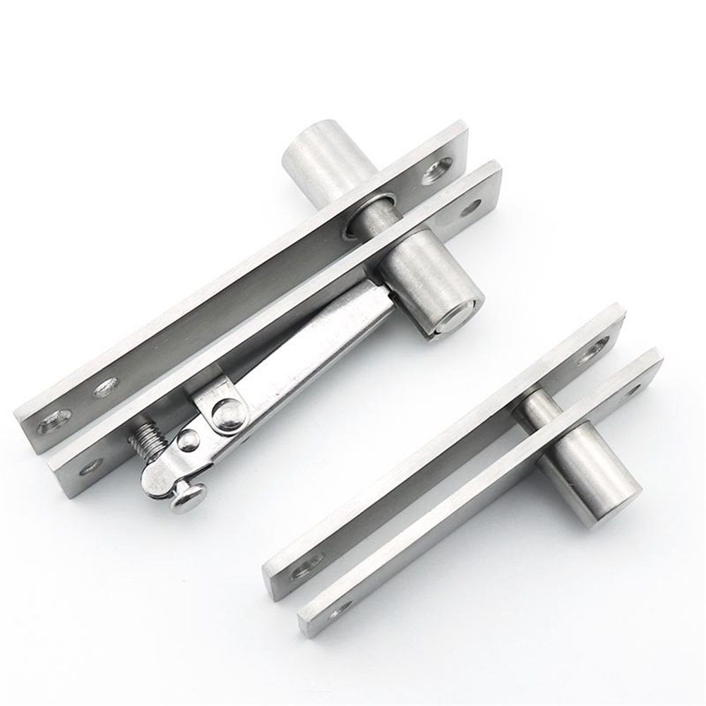 Heavy Duty Pivot Hinge for Wood Door - Stainless Steel Hidden Door Hinge for Secret Door, with 360 Degree Rotation, Invisible Pivot Door Hardware for Bookshelf. - Image 2