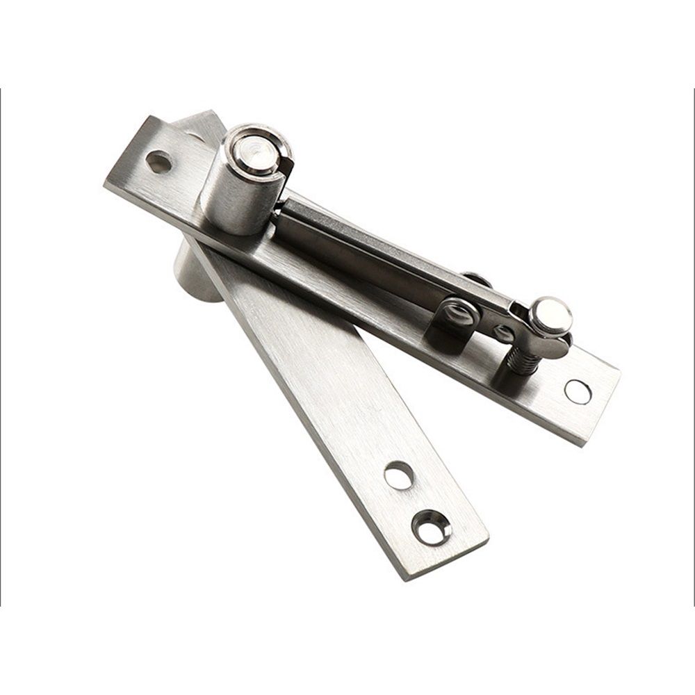 Heavy Duty Pivot Hinge for Wood Door - Stainless Steel Hidden Door Hinge for Secret Door, with 360 Degree Rotation, Invisible Pivot Door Hardware for Bookshelf. - Image 5