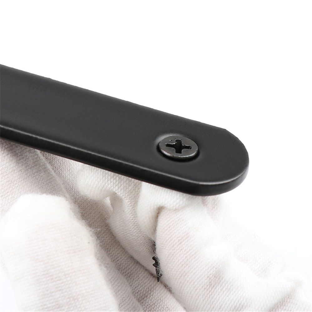 Anti Tip Furniture Anchors for Pet Proofing,Furniture Wall Anchor Furniture Dresser Bookshelf Falling Prevention Device for Children (Black 4pcs) - Image 5