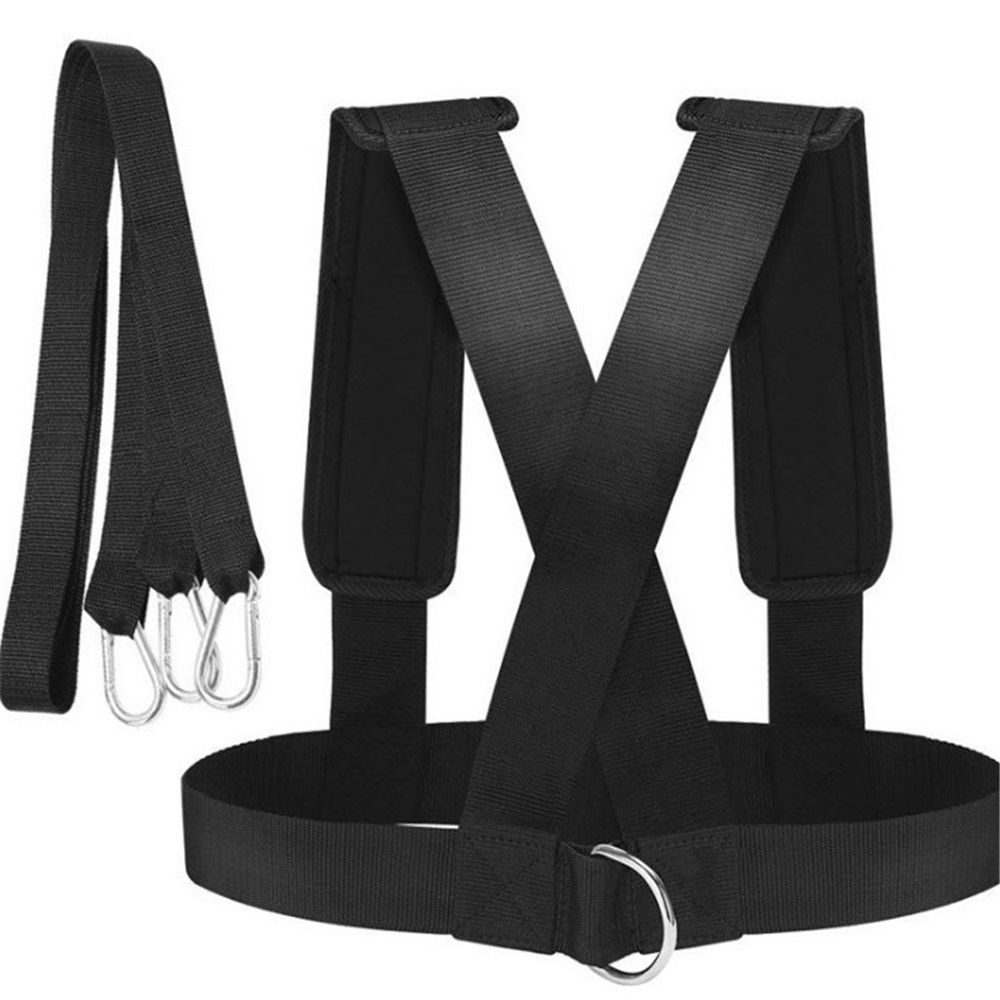 Sled Harness Workout Resistance and Assistance Trainer Physical Training Resistance Rope Kit Improving Speed, Stamina and Strength - Image 1