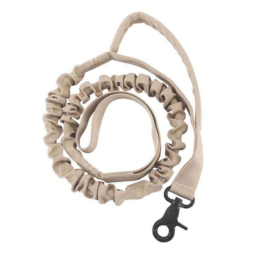 Reflective Nylon  Dog Collar Military Adjustable Durable for Large German Shepherd Outdoor Working Training Walking with Leash (XL, Khaki) - Image 2