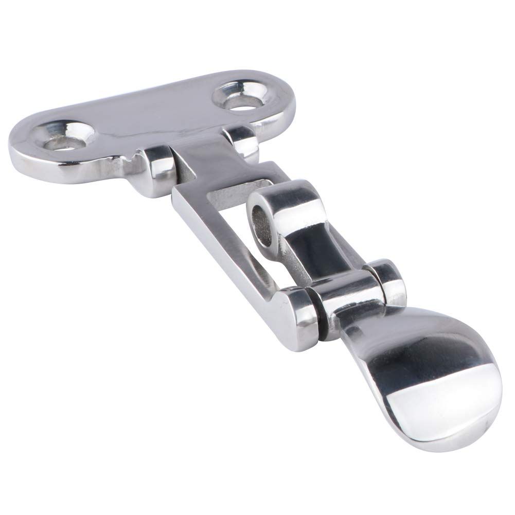 Marine 316 Stainless Steel Anti-Rattle Lockable Hatch,Hold Down Clamp Latch,Marine Hatch Locker (2 PCS) - Image 4