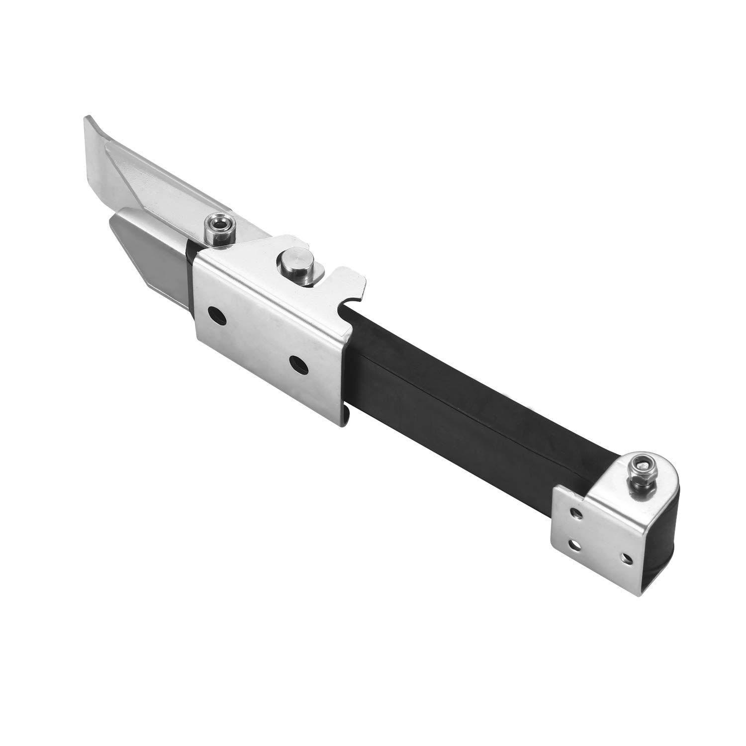 2 PCS Heavy Duty Premium SUS304 Stainless Steel Rubber Flexible Black Draw Latches Buckle (Style 3) - Image 3