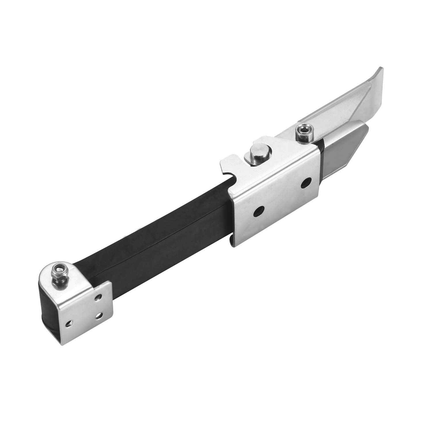 2 PCS Heavy Duty Premium SUS304 Stainless Steel Rubber Flexible Black Draw Latches Buckle (Style 3) - Image 4