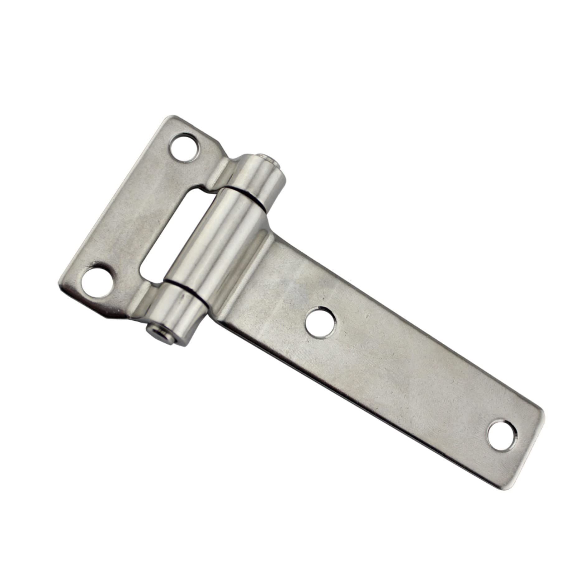 Pair of Stainless Steel 304 T-Shape Door Hatch Hinge L 5.3 in（135mm） for Container Vans Caravans Polish Marine Boat Hardware Counter Back Flap Hinges - Image 2